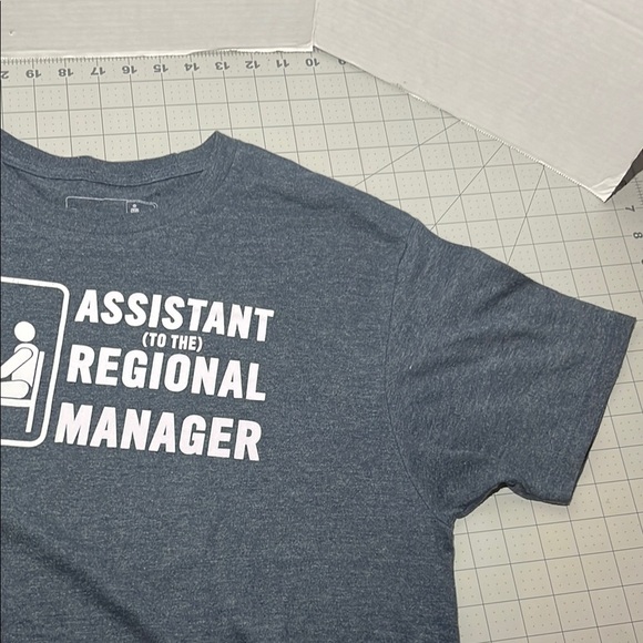 Ripple Junction Assistant Regional Manager Graphic Tee - Gray - Picture 6 of 10